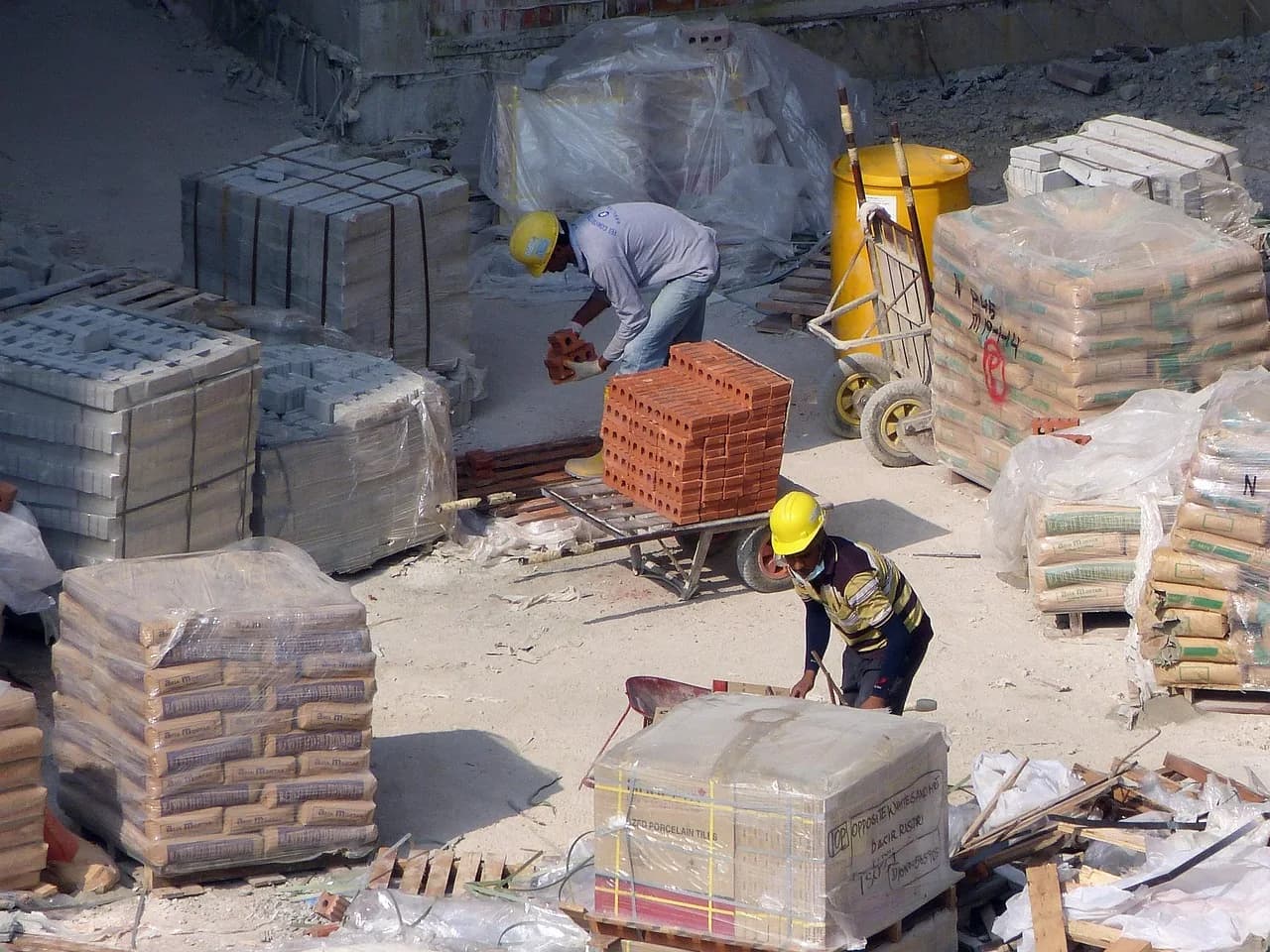 Construction site representing Central Florida master-planned community development