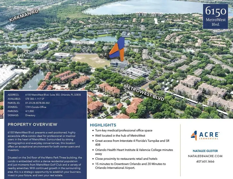 6150 Metrowest Blvd #302, FL