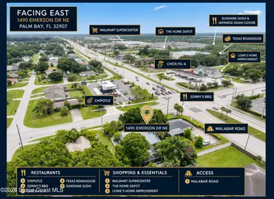 1480 Emerson Drive Ne, Palm Bay, Fl 32907, FL