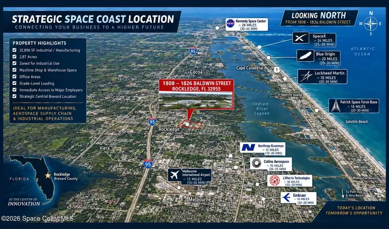 1808 Baldwin Street, Rockledge, Fl 32955, FL